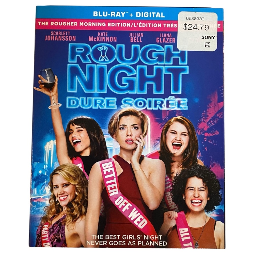 3/$30 Rough Night Blu-Ray